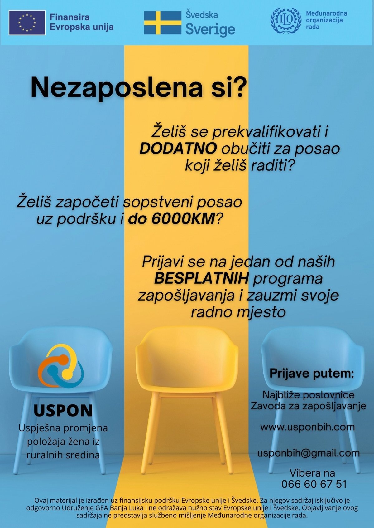 Započeta realizacija projekta „Uspon“ koji za cilj ima zapošljavanje žena na području Banjaluke