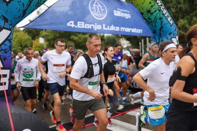    Banjaluka u znaku trčanja: Maraton privukao sportiste iz raznih zemalja