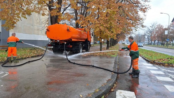 Počelo pranje ulica