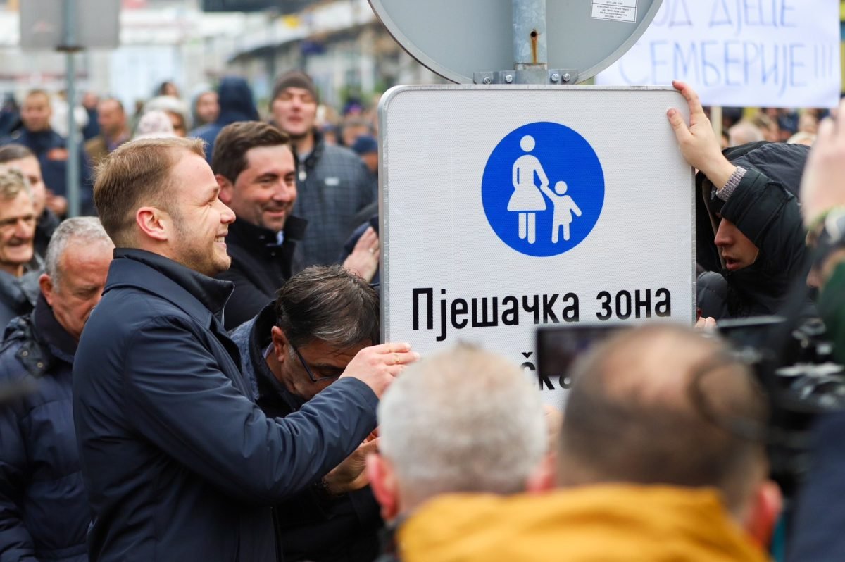 Stanivuković i Petrović otvorili novu pješačku zonu kod zgrade Vlade